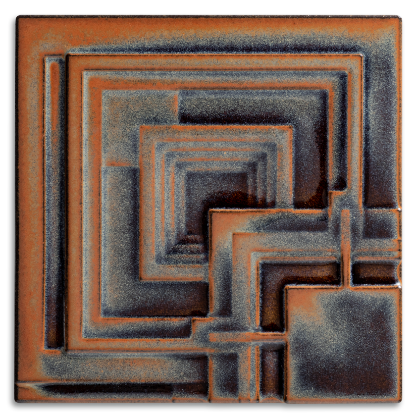 Ennis  House Moonstone  Tile - 6" x 6"