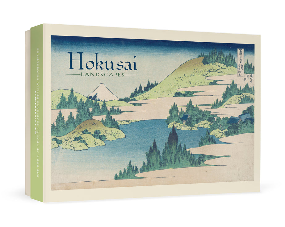 Hokusai - Landscapes -  Boxed Notecard Assortment - Set20