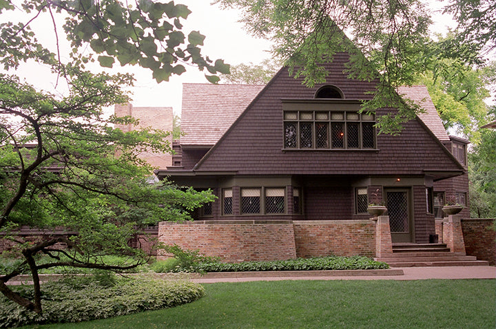 Sticker - Frank Lloyd Wright's Oak Park Home