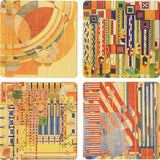 FLW "Liberty Covers Iii " 4 Pack Assorted Image Coasters
