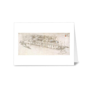 Note Cards - Frank Lloyd Wright - Imperial Hotel Set/12