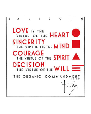 Archival Print - Organic Commandments -  8" x 10"