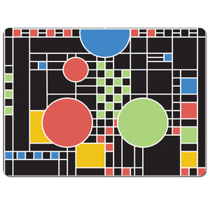 Coonley Playhouse- Hardboard Placemats- Set of 4