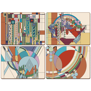 Hardboard Placemats- Liberty Covers- Set of 4 Assorted