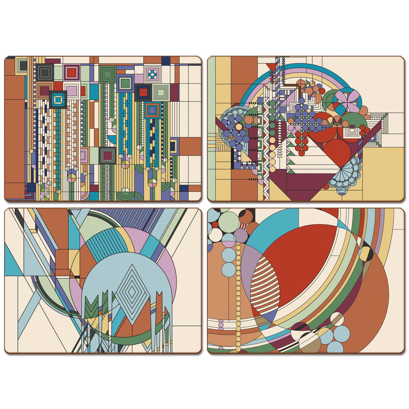 Hardboard Placemats- Liberty Covers- Set of 4 Assorted