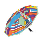 Frank Lloyd Wright Hoffman Rug Travel Umbrella