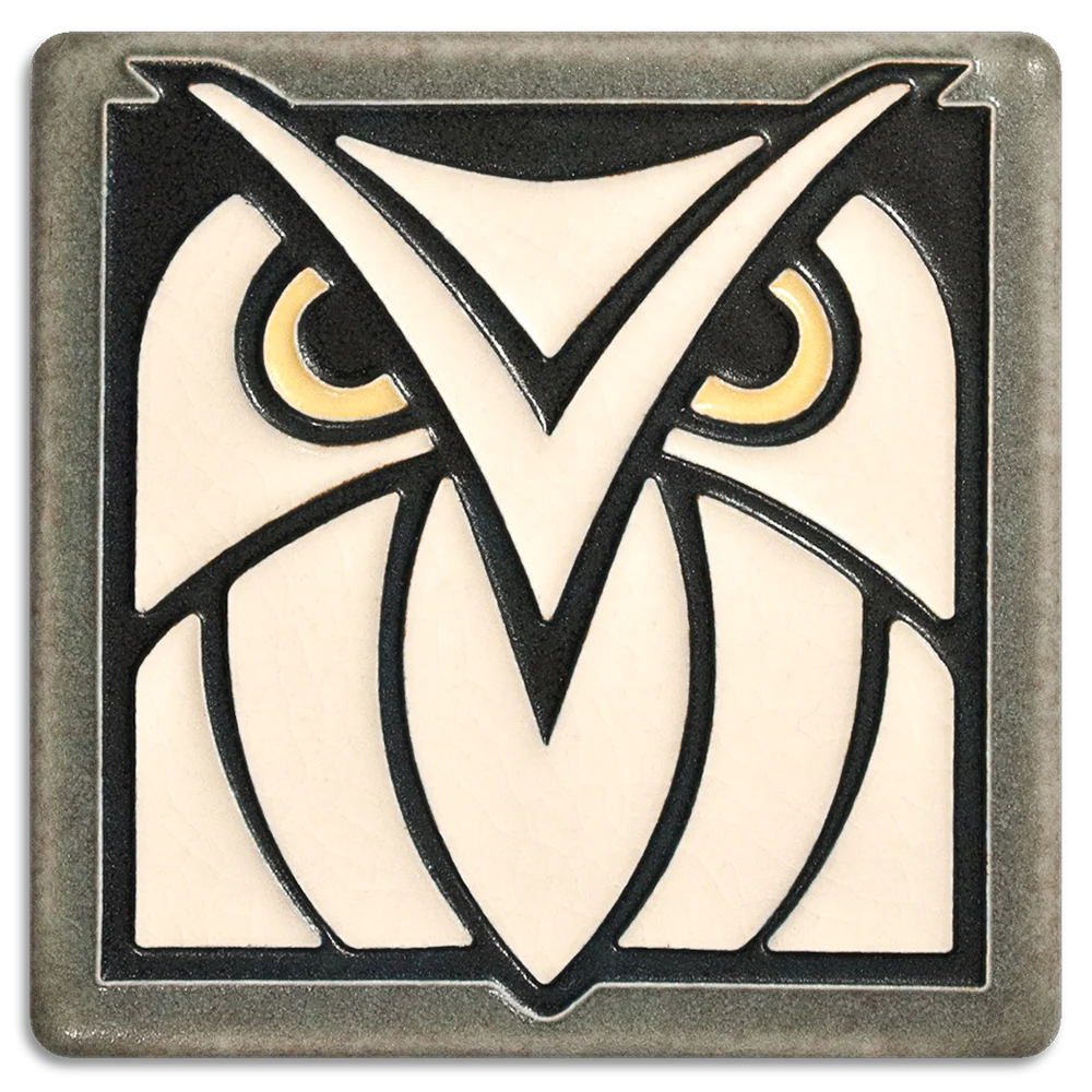 Owl Tile - 4" x 4"