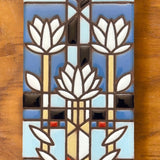 Waterlilies | Frank Lloyd Wright 3x6 Tile