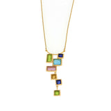 Mosaic Drop Pendant 16″ Adj.