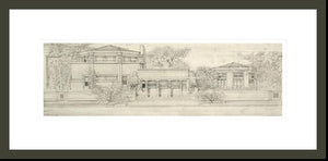 Archival Print - Home & Studio - 16"x20" Framed.