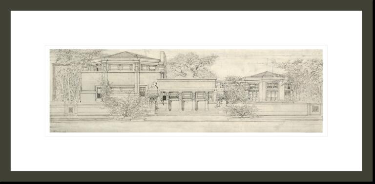 Archival Print - Home & Studio - 16"x20" Framed.