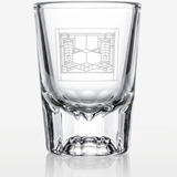 Heavy Base Shot Glass - Robie House