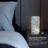 6" Led Real Wax Candle with Remote - FLW Saguaro Forms