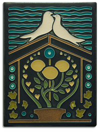Lemon Love - Turquoise   Tile - 6" x 8"
