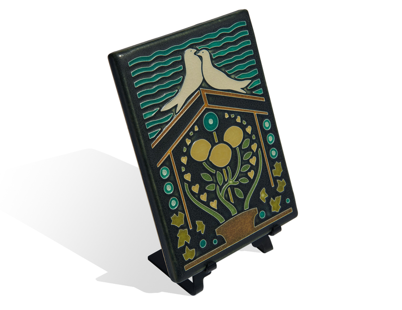 Lemon Love - Turquoise   Tile - 6" x 8"