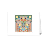 Note Cards- Imperial Hotel Peacock- Set/12