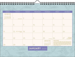 Frank Lloyd Wright 2024 Wall Calendar