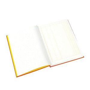 Grids & Guides Notebook - Orange