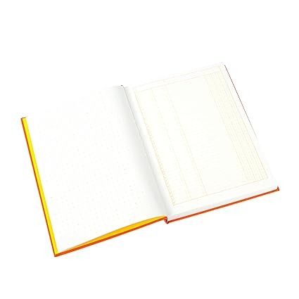 Grids & Guides Notebook - Orange