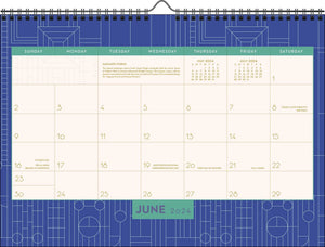 Frank Lloyd Wright 2024 Wall Calendar
