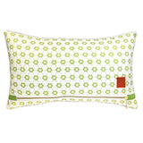 Imperial Hotel Mixed Scale Flowers w/ Dots Pillow 12x20.