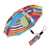 Frank Lloyd Wright Hoffman Rug Travel Umbrella