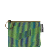 Chevron Green Coin Purse