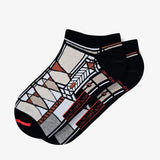 Frank Lloyd Wright - Robie Window- Low Cut Socks (S/M)