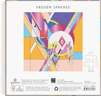 Frank Lloyd Wright Frozen Spheres  Foil Puzzle, 500 pieces