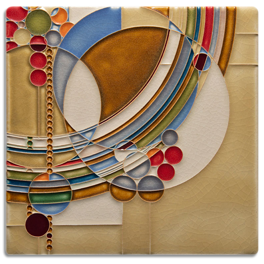 March Balloons - Parade Tile - 8" x 8"