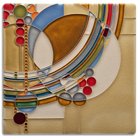 March Balloons - Parade Tile - 8" x 8"
