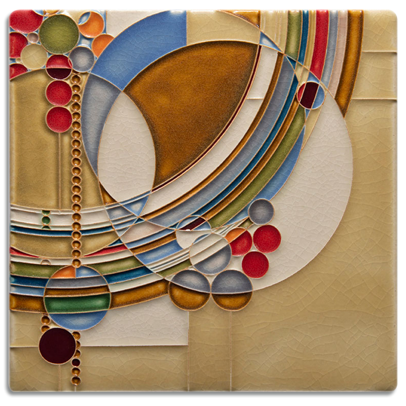 March Balloons - Parade Tile - 8" x 8"