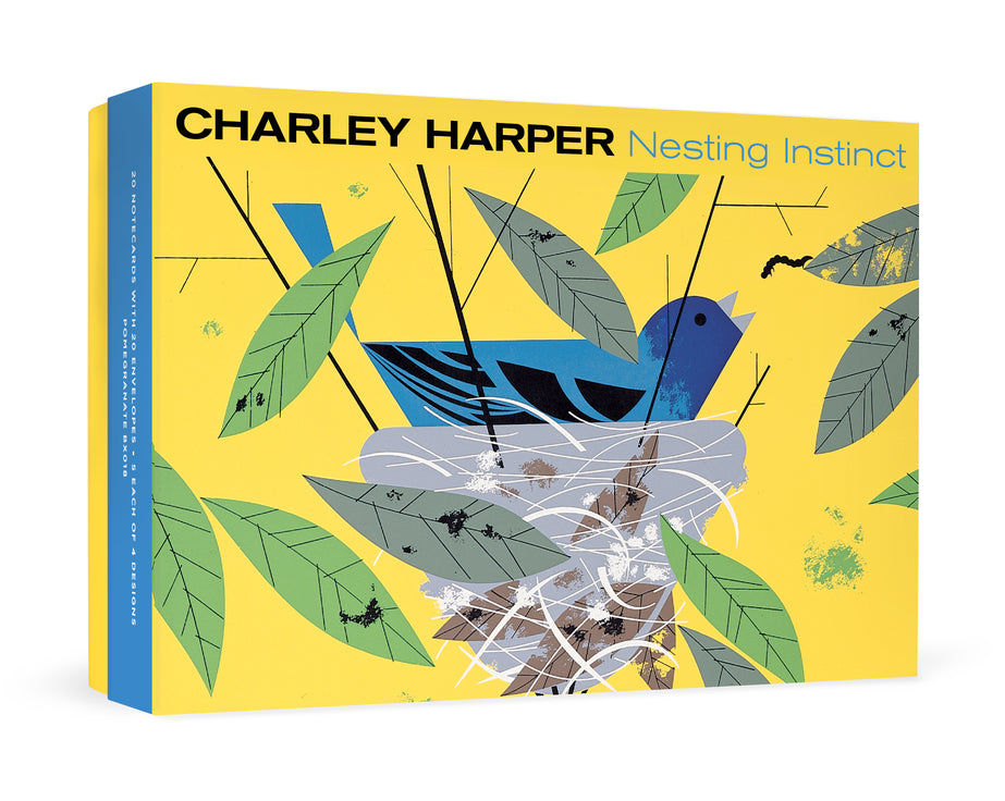 Charley Harper  - Nesting Instinct -  Boxed Notecard Assortment - Set20