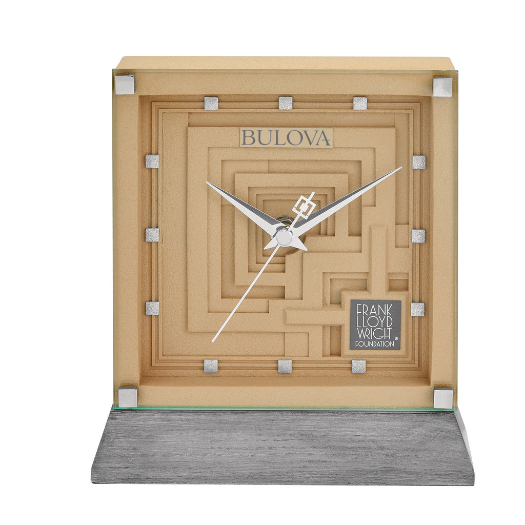 Ennis House Mantel Clock