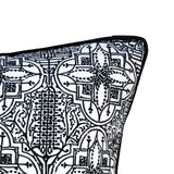 House Beautiful Printed Extracted Square Pillow 18x18.