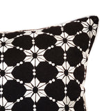Imperial Hotel Mixed Scale Flowers w/ Dots Pillow 12x20.
