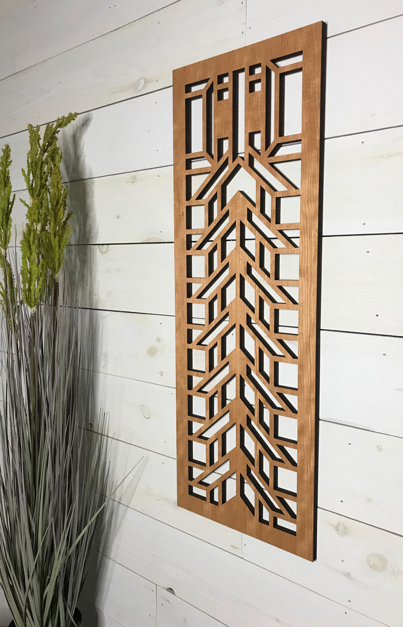 DD Martin Art Glass Wall Element.