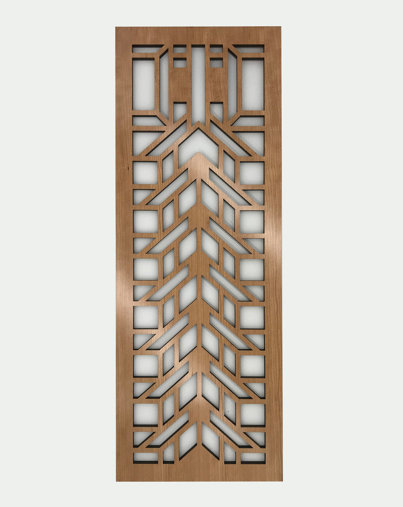 DD Martin Art Glass Wall Element.
