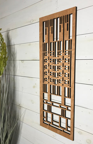 Dana House Art Glass Wall Element.
