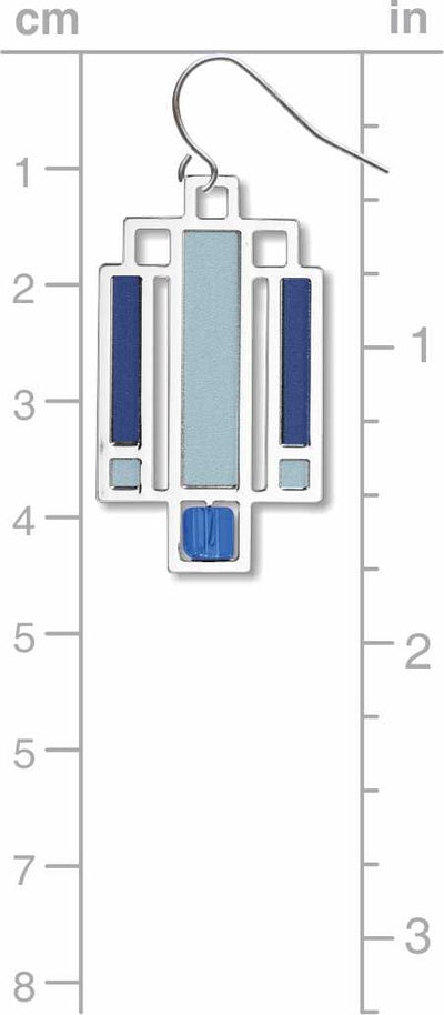 Earrings -  Willits Sapphire Lightscreen