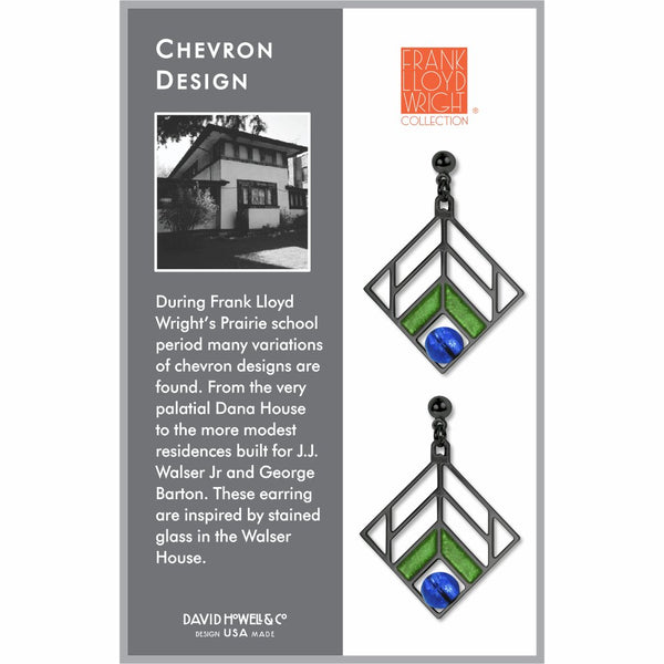 Earrings -  Chevron - FLW