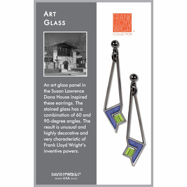 Earrings -  Dana House - Blue/Green
