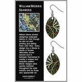 Earrings - William Morris  - Seaweed