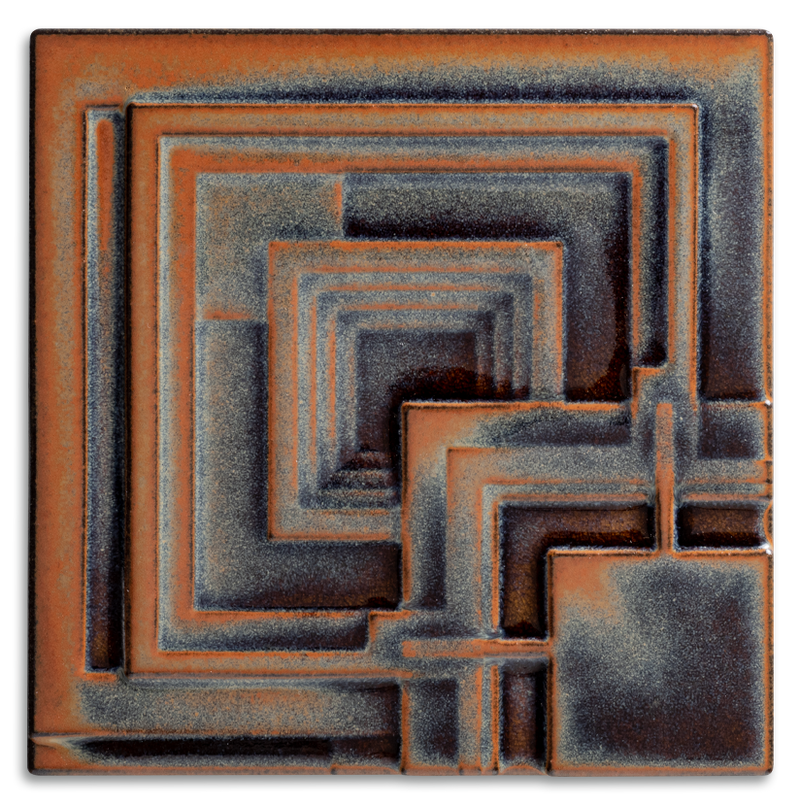 Ennis  House Moonstone  Tile - 6" x 6"