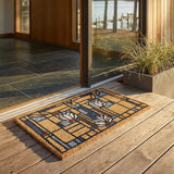 Frank Lloyd Wright Doormat - Waterlilies