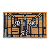 Frank Lloyd Wright Doormat - Waterlilies