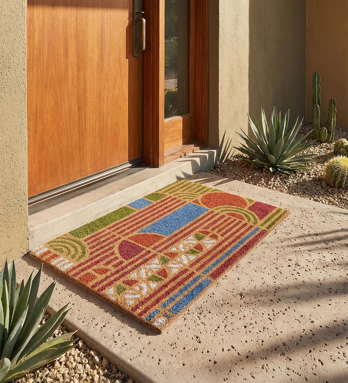 Frank Lloyd Wright Doormat - Saguaro Forms
