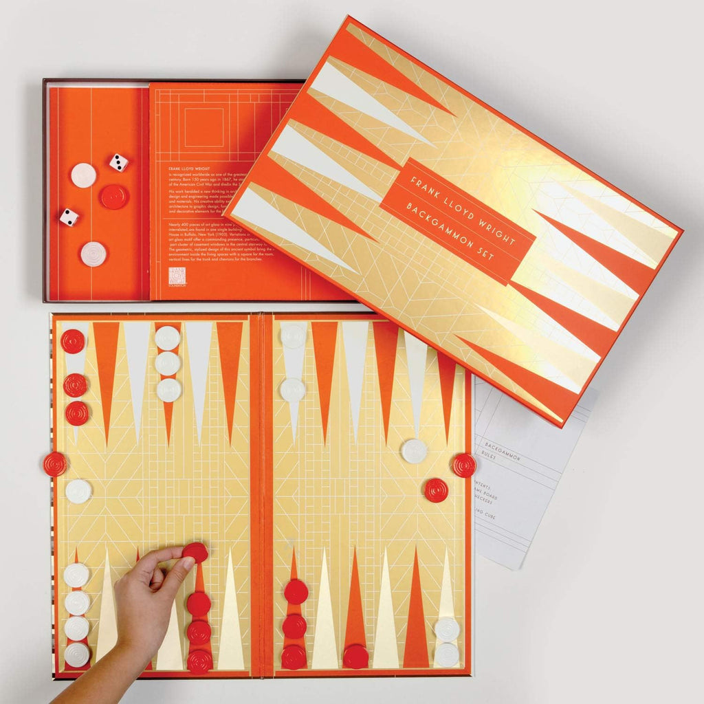 Frank Lloyd Wright backgammon set