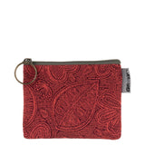 Mehndi Red Coin Purse