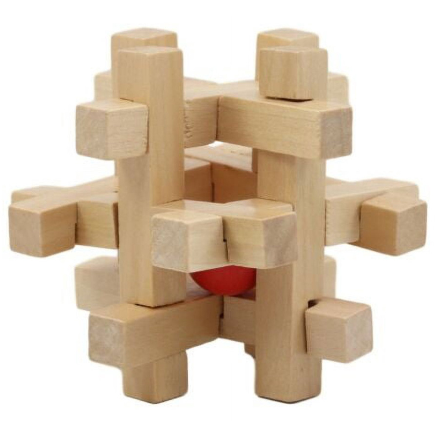 Frank Lloyd Wright Square Wood Puzzle